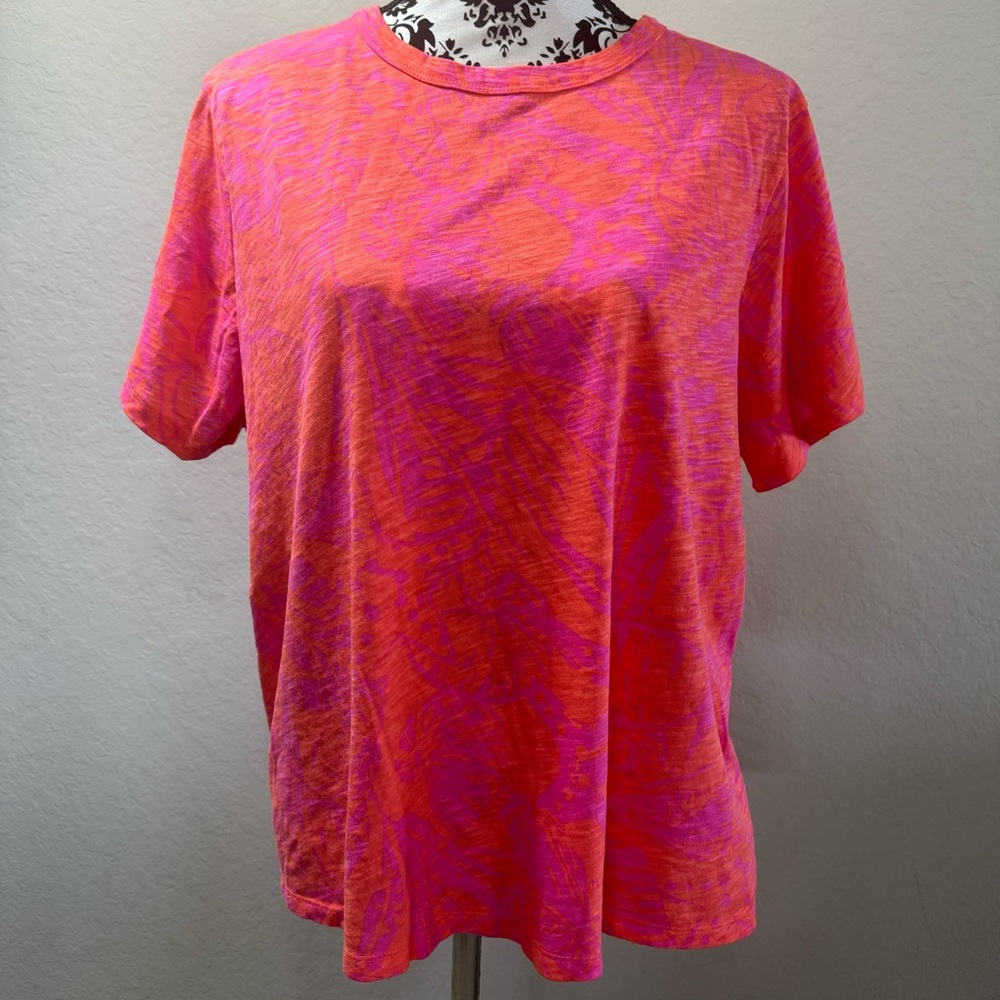 Old Navy Pink and Orange Short Sleeve Tee